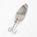 Vintage  Seneca Little Cleo, 1/4oz Red / White / Nickel fishing spoon #2120