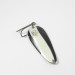 Vintage  Eppinger Dardevle Imp, 2/5oz Black / White / Nickel fishing spoon #2124