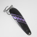 Vintage   Calcutta 55, 2/5oz Black / White / purple fishing spoon #2125