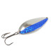 Vintage  Seneca Little Cleo (Hula Girl), 3/4oz Nickel / Blue fishing spoon #2128