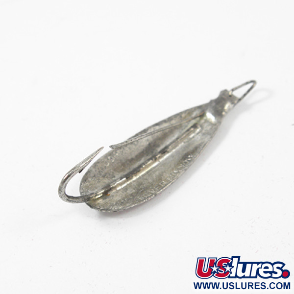 Vintage Weedless Johnson Silver Minnow, 3/64oz Silver fishing spoon #2129