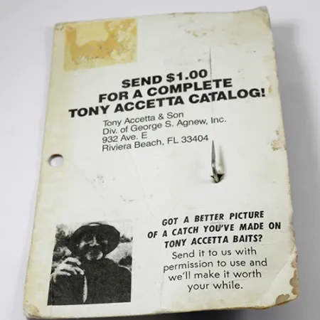 Tony Accetta Pet Spoon 14, 1/4oz Nickel fishing spoon #2144