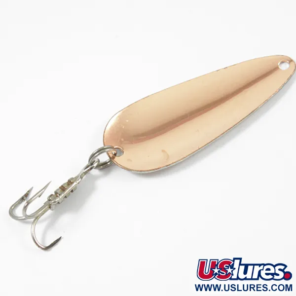 Vintage  Etic Toronto Wobbler, 2/5oz Nickel / Copper fishing spoon #2146