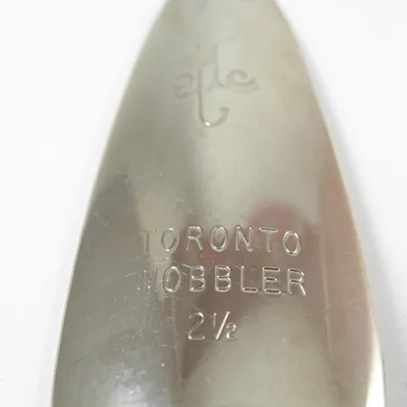 Vintage Etic Toronto Wobbler, 2/5oz Nickel / Copper fishing spoon #2146