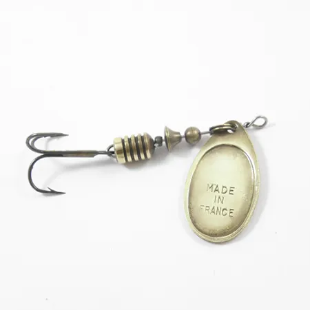 Vintage Mepps Aglia 2, 3/16oz Brass spinning lure #2147