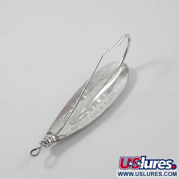 Vintage   Weedless Johnson Silver Minnow, 2/5oz Silver (Silver plated) fishing spoon #2149