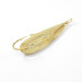 Vintage   Weedless Johnson Silver Minnow, 2/5oz Gold fishing spoon #2160