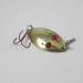 Vintage  Hofschneider Red Eye junior, 2/5oz Gold / Red Eyes fishing spoon #2165