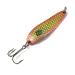 Vintage  Eppinger Dardevle Cop-E-Cat 7400, 1/2oz Yellow / Orange / Nickel fishing spoon #2177