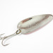 Vintage   Nebco FlashBait 266, 1/3oz Red / White / Nickel fishing spoon #2182