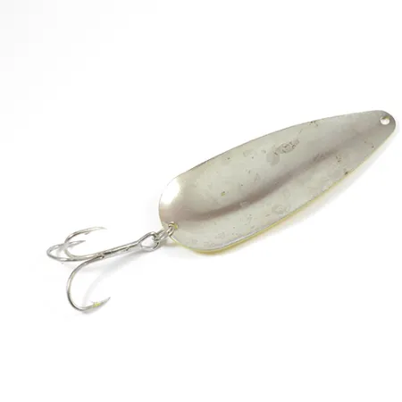 Vintage Cabela's , 1oz Five of diamonds (Red / Yellow) / Nickel fishing spoon #2185