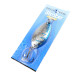   Blue Fox Strobe Tear Drop Spoon, 1/4oz Hammered Nickel / Blue fishing spoon #2198