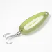 Vintage   Blue Fox Pixee UV, 1/2oz Green Gold / Fluorescent Yellow (Glow in UV light, Fluorescent) fishing spoon #2206