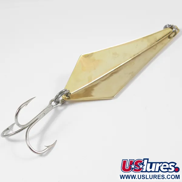 Vintage   Rebel ArrowHead, 3/5oz Gold fishing spoon #2209