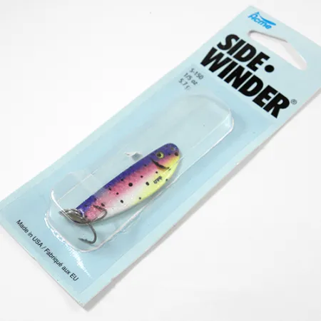 Acme Side-winder, 3/16oz Rainbow Trout fishing spoon #2221