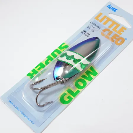 Acme Little Cleo Glow, 3/4oz fishing spoon #2222
