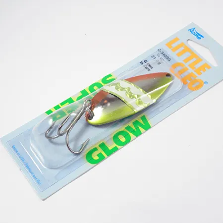 Acme Little Cleo Glow, 3/4oz fishing spoon #2223