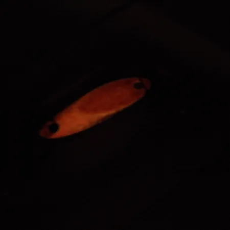 Acme Kastmaster Glow, 3/32oz Red Glow (Red) Glow in Dark fishing spoon #2230