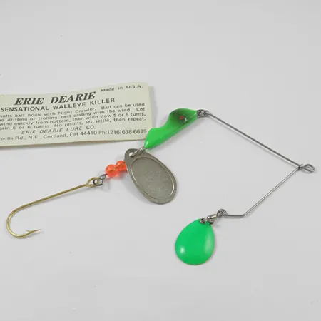 Erie Dearie Walleye Killer, 3/5oz spinning lure #2235