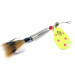 Vintage   Eppinger Dardevle Osprey Notangle Spinner 3000, 3/5oz Yellow / Red / Nickel spinning lure #2237
