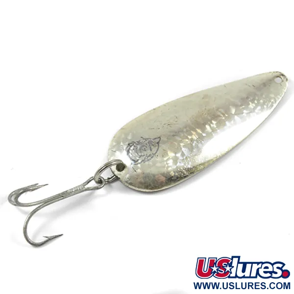 Vintage  Eppinger Dardevle Dardevlet , 3/4oz Crystal (Scale) discontinued fishing spoon #2240