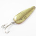 Vintage   Len Thompson #2, 1oz Red / Black / Brass fishing spoon #2243