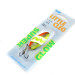  Acme Little Cleo Glow, 1/3oz Nickel / Pink / Yellow Glow in Dark and UV light fishing spoon #2245