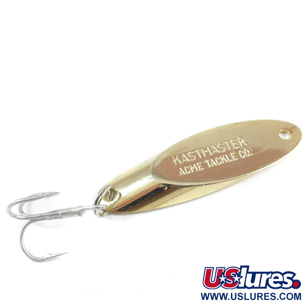 Vintage  Acme Kastmaster , 1/2oz Gold fishing spoon #2251