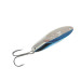 Vintage  Acme Kastmaster, 1oz Nickel / Blue fishing spoon #2254