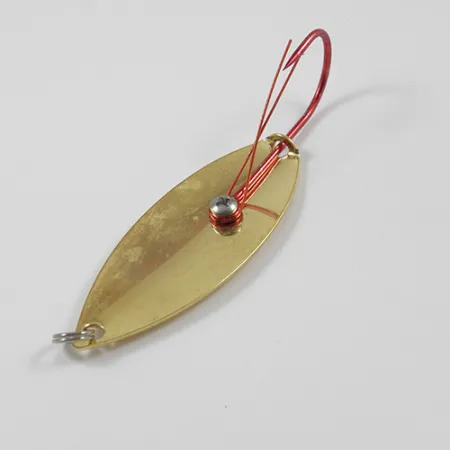 Vintage Captain Mikes Aqua Dream Weedless Aqua Dream, 2/5oz Gold / Pink fishing spoon #2277