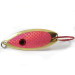 Vintage  Captain Mikes Aqua Dream Living Weedless Aqua Dream, 2/5oz Gold / Pink fishing spoon #2277