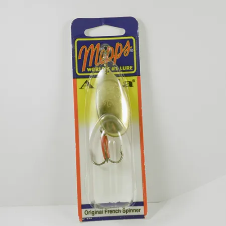 Mepps Aglia 5, 1/2oz Gold spinning lure #2278