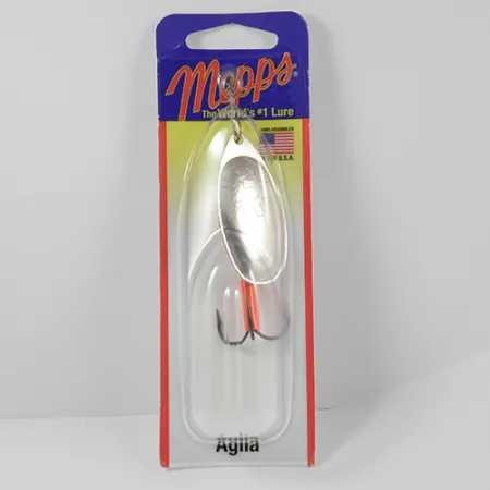 Mepps Aglia 5, 1/2oz Nickel spinning lure #2279