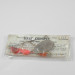   Erie Dearie Walleye Killer, 1/2oz Nickel / Red spinning lure #2289