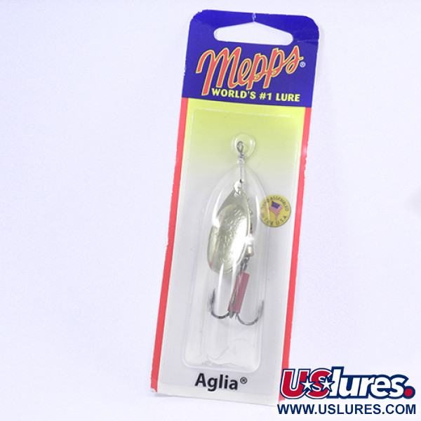   Mepps Aglia 3, 1/4oz Gold spinning lure #2295