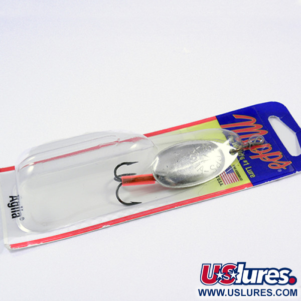   Mepps Aglia 4, 1/3oz Silver spinning lure #2296