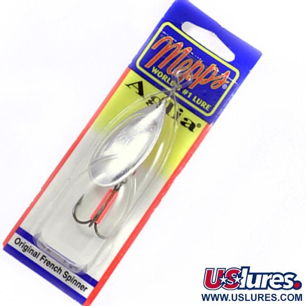   Mepps Aglia 5, 1/2oz Silver spinning lure #2299