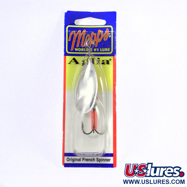   Mepps Aglia 5, 1/2oz Silver spinning lure #2299