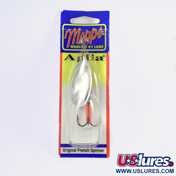   Mepps Aglia 5, 1/2oz Silver spinning lure #2299