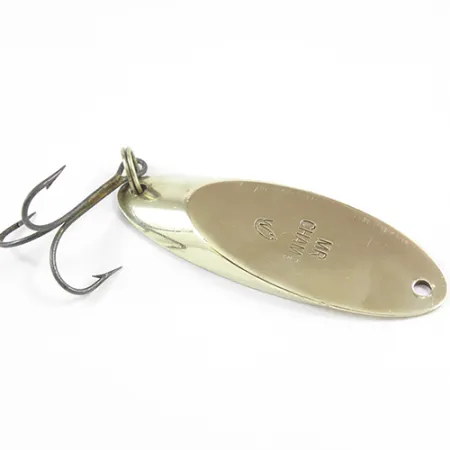 Vintage Weber MrChamp, 1 1/4oz Brass fishing spoon #2310