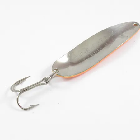 Vintage Eppinger Dardevle Cop-E-Cat 7400, 1/2oz Yellow / Red / Nickel fishing spoon #2320