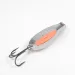   Blue Fox Pixee UV, 3/4oz Nickel / Glow UV Glow in UV light, Fluorescent fishing spoon #2351