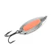   Blue Fox Pixee UV, 3/4oz Nickel / Glow UV Glow in UV light, Fluorescent fishing spoon #2351