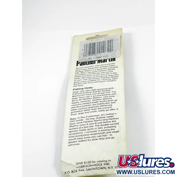   Panther Martin 4, 1/8oz  spinning lure #2365