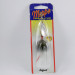   Mepps Aglia 3 dressed squirrel tail, 1/4oz Silver spinning lure #2366