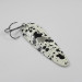 Vintage  Eppinger Dardevle, 1oz Dalmatian / Nickel fishing spoon #2370