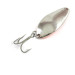 Vintage  Seneca Little Cleo, 1/4oz Nickel / Orange fishing spoon #2375