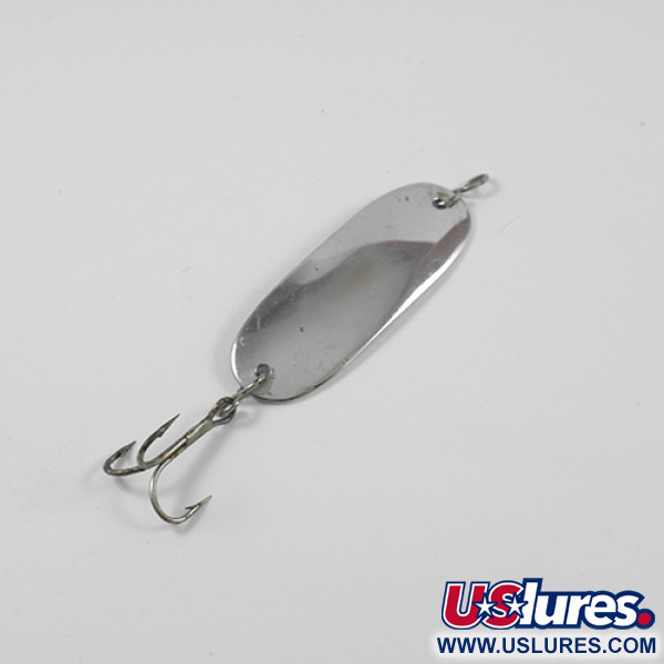 Vintage  Unknown Dodger, 1/4oz Nickel fishing spoon #2380
