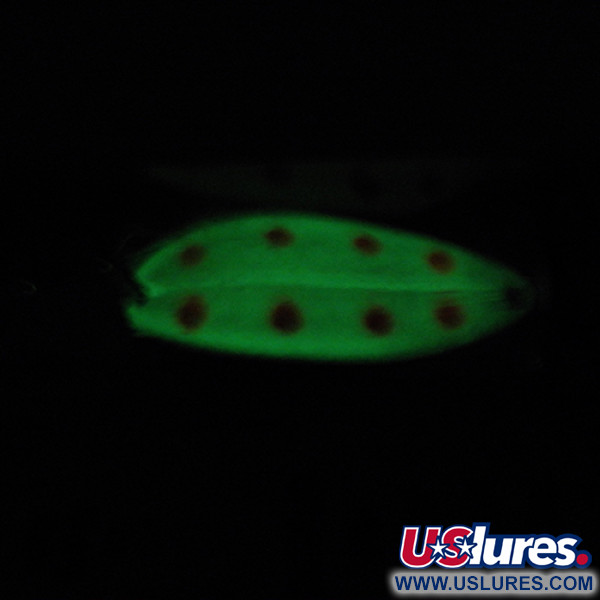  Main liner  Main liner, 2/5oz Glow (Glow in Dark) fishing spoon #2381