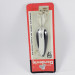  Eppinger Dardevle Imp, 2/5oz Black / White / Nickel fishing spoon #2382